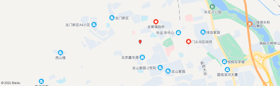 北京中门寺街_公交站地图_北京公交_妙搜公交查询2024