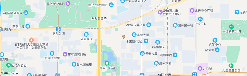 北京石佛营西里_公交站地图_北京公交_妙搜公交查询2024