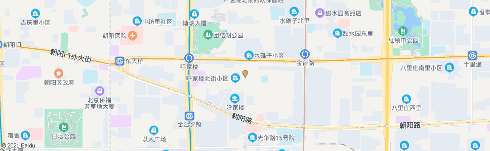 北京水碓路口南_公交站地图_北京公交_妙搜公交查询2024