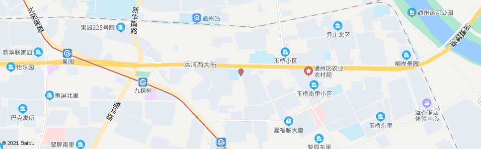 北京玉桥西路_公交站地图_北京公交_妙搜公交查询2024