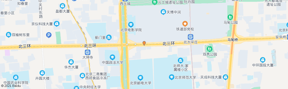 北京蓟门桥东_公交站地图_北京公交_妙搜公交查询2024