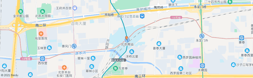 北京瀛坤路南_公交站地图_北京公交_妙搜公交查询2024