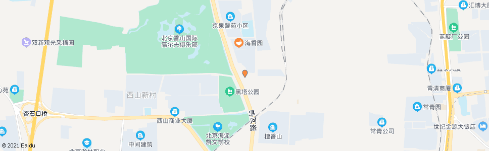 北京四季香山小区_公交站地图_北京公交_妙搜公交查询2024