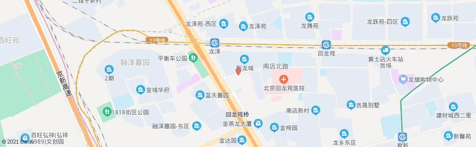 北京新龙城_公交站地图_北京公交_妙搜公交查询2024