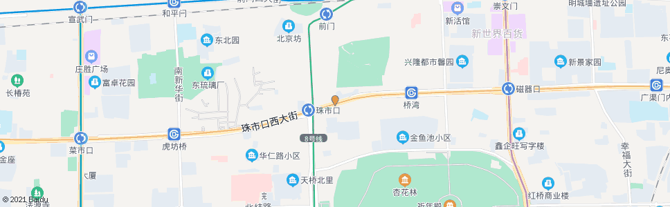 北京过街楼_公交站地图_北京公交_妙搜公交查询2024