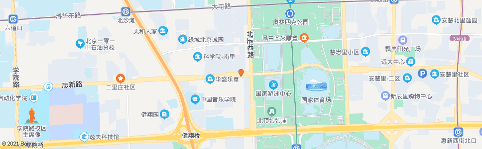 北京安翔北路东口_公交站地图_北京公交_妙搜公交查询2024