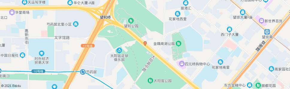 北京望京桥西_公交站地图_北京公交_妙搜公交查询2024