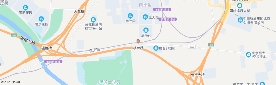 北京楼台路口_公交站地图_北京公交_妙搜公交查询2024