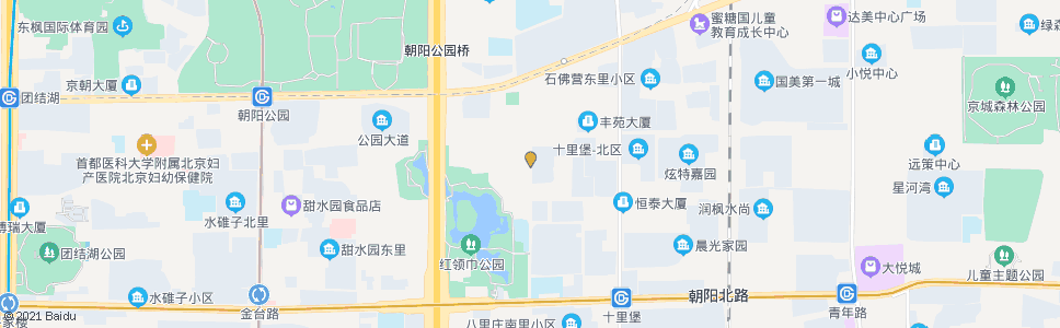 北京高庙_公交站地图_北京公交_妙搜公交查询2024