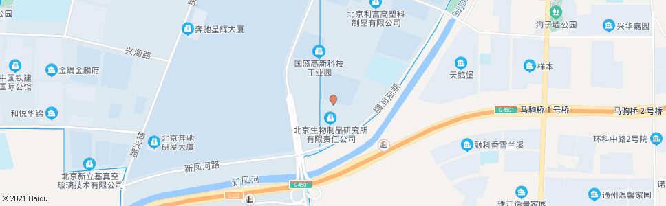 北京兴海路东口_公交站地图_北京公交_妙搜公交查询2025