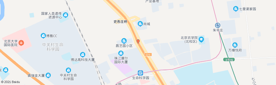 北京史各庄南_公交站地图_北京公交_妙搜公交查询2024