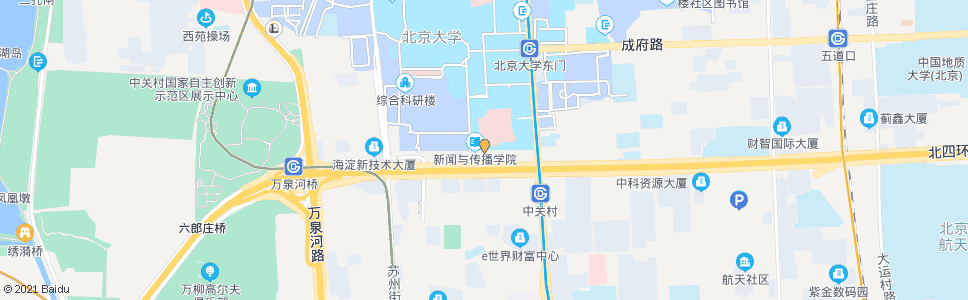 北京海淀路东口_公交站地图_北京公交_妙搜公交查询2024