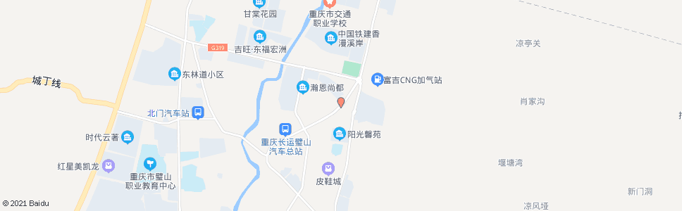 重庆林家店_公交站地图_重庆公交_妙搜公交查询2024