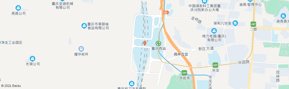 重庆西进街_公交站地图_重庆公交_妙搜公交查询2024