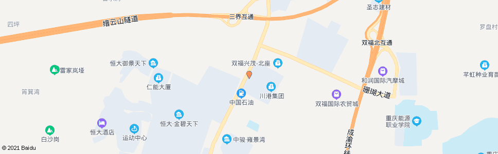 重庆嘉峰物流_公交站地图_重庆公交_妙搜公交查询2024