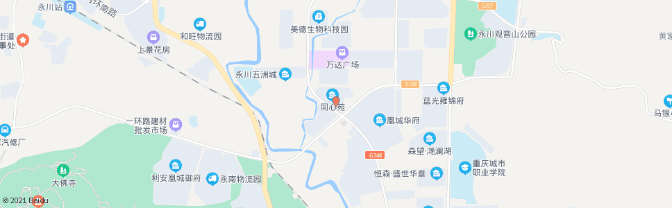 重庆电子一小区_公交站地图_重庆公交_妙搜公交查询2024