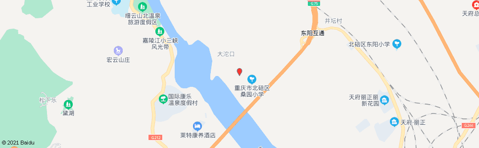 重庆氮肥厂_公交站地图_重庆公交_妙搜公交查询2024
