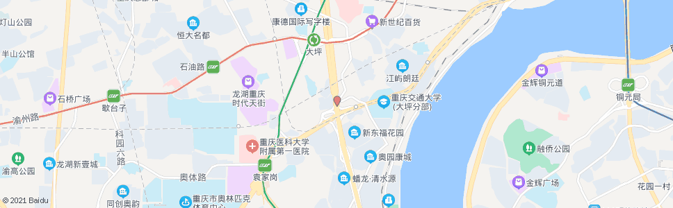 重庆嘉华隧道_公交站地图_重庆公交_妙搜公交查询2024