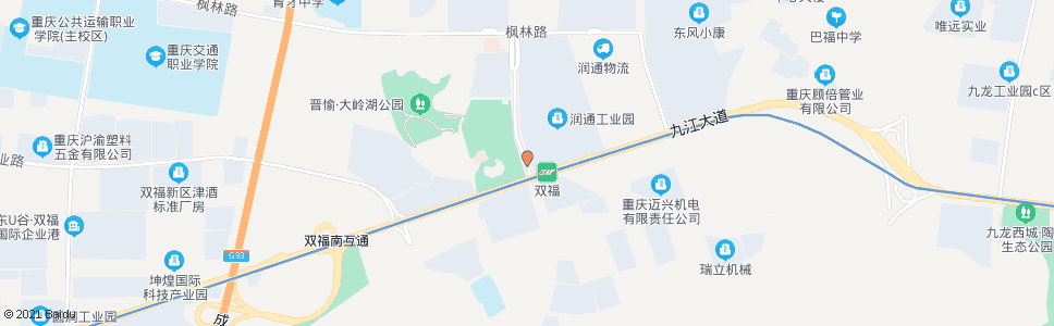 重庆双福_公交站地图_重庆公交_妙搜公交查询2024