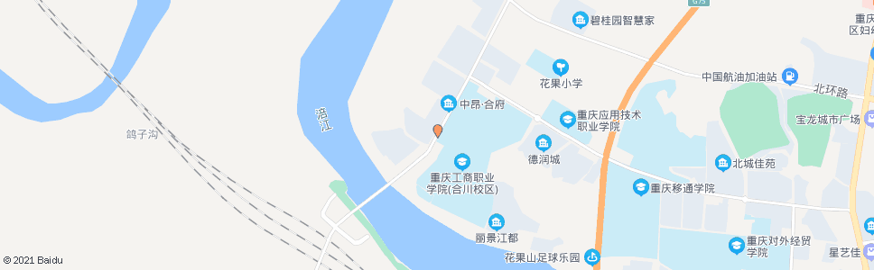 重庆涪江四桥_公交站地图_重庆公交_妙搜公交查询2024