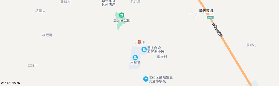 重庆六渡槽_公交站地图_重庆公交_妙搜公交查询2024