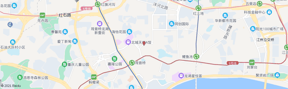 重庆建北一支路_公交站地图_重庆公交_妙搜公交查询2024
