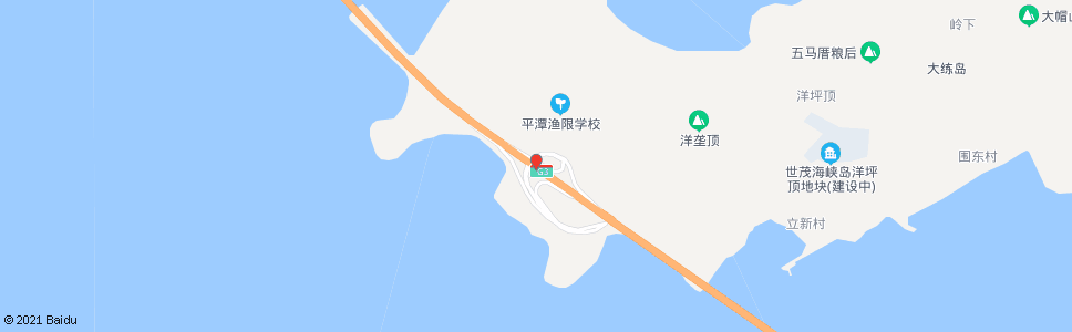 福州海峡大桥东_公交站地图_福州公交_妙搜公交查询2024