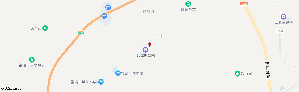 福州友谊_公交站地图_福州公交_妙搜公交查询2024