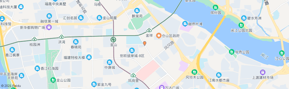 福州为民路口_公交站地图_福州公交_妙搜公交查询2024