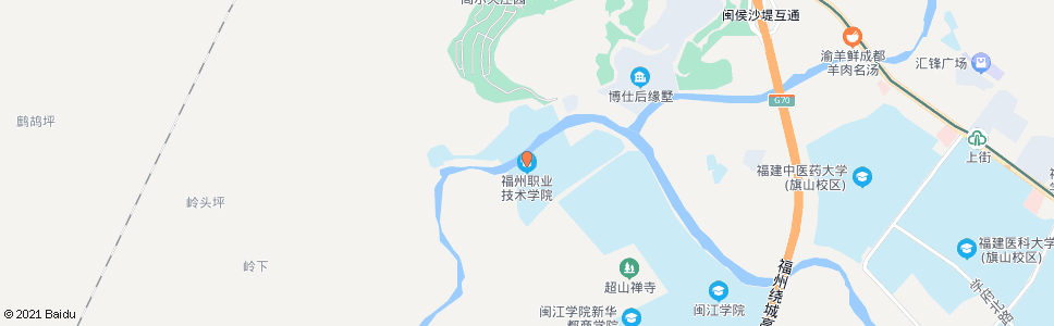 福州海峡职业学院_公交站地图_福州公交_妙搜公交查询2024