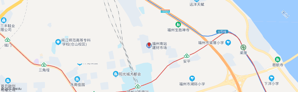 福州建材市场_公交站地图_福州公交_妙搜公交查询2024