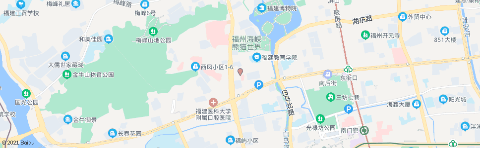 福州光荣路(市皮肤病院)_公交站地图_福州公交_妙搜公交查询2025