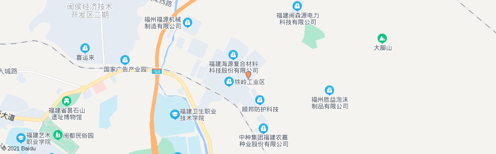 福州金喜实业_公交站地图_福州公交_妙搜公交查询2024