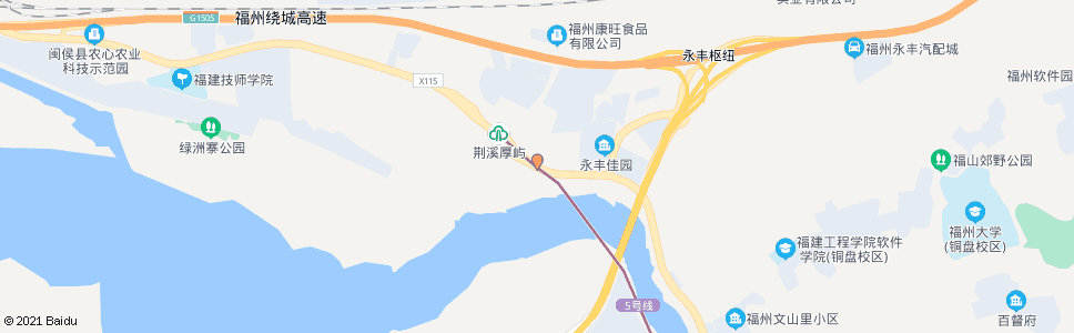 福州小桥_公交站地图_福州公交_妙搜公交查询2024