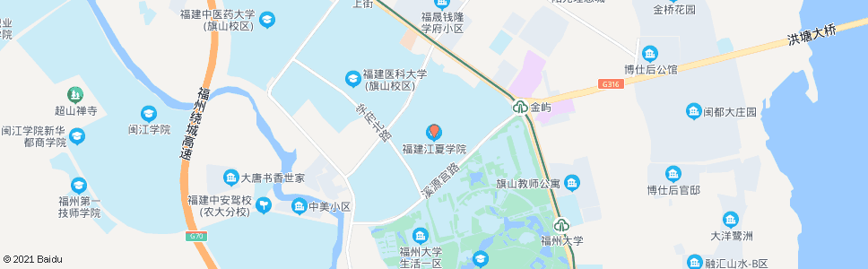 福州江夏学院_公交站地图_福州公交_妙搜公交查询2024