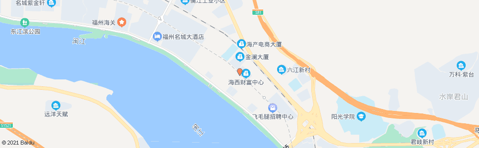 福州海西财富中心_公交站地图_福州公交_妙搜公交查询2024