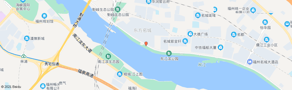 福州东方名城(大鞋城花鸟市场)_公交站地图_福州公交_妙搜公交查询2024