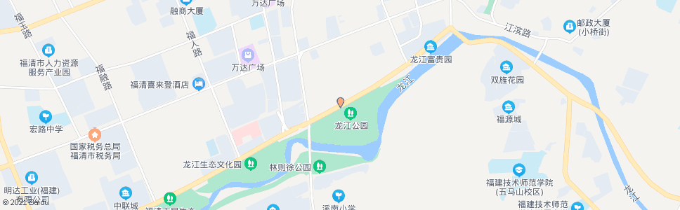 福州龙江公园_公交站地图_福州公交_妙搜公交查询2024