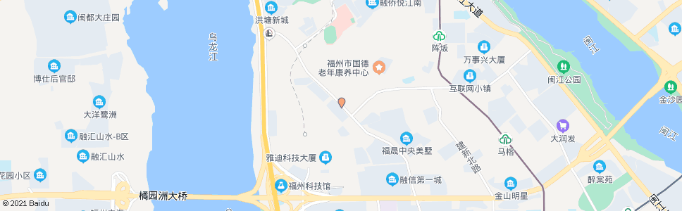 福州金山工业区生活小区_公交站地图_福州公交_妙搜公交查询2024