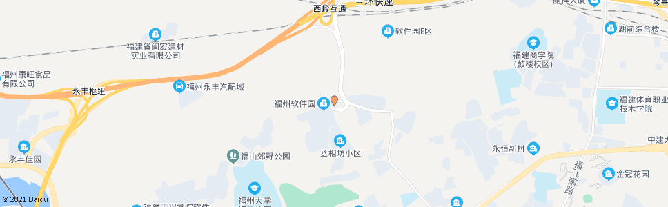 福州文山里(软件园)_公交站地图_福州公交_妙搜公交查询2024