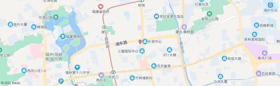 福州闽江饭店_公交站地图_福州公交_妙搜公交查询2024