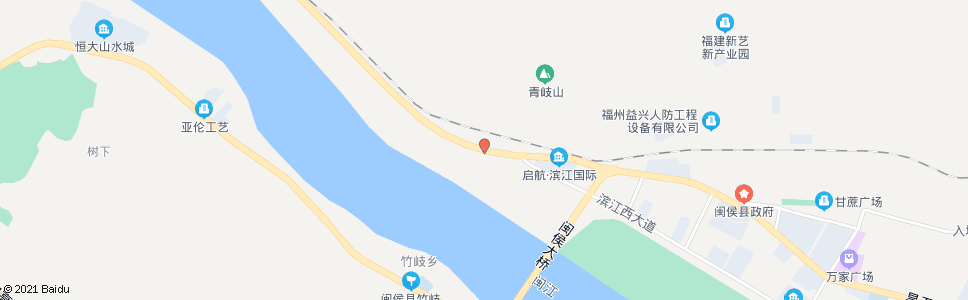 福州青岐桥头_公交站地图_福州公交_妙搜公交查询2024