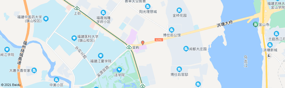 福州上街环岛_公交站地图_福州公交_妙搜公交查询2024