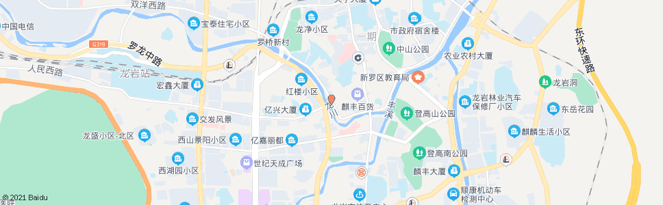龙岩西兴桥_公交站地图_龙岩公交_妙搜公交查询2024