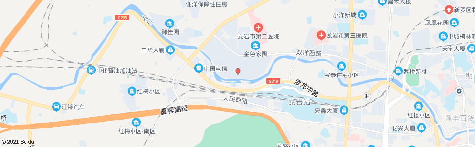 龙岩闽西交易城_公交站地图_龙岩公交_妙搜公交查询2024