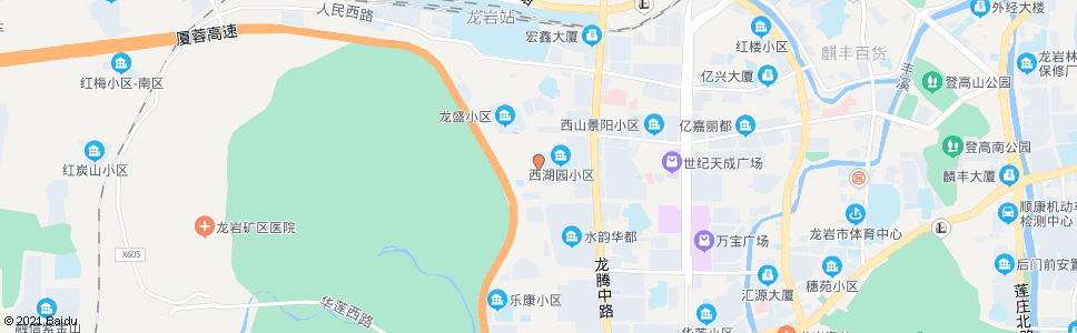 龙岩西湖新村_公交站地图_龙岩公交_妙搜公交查询2024