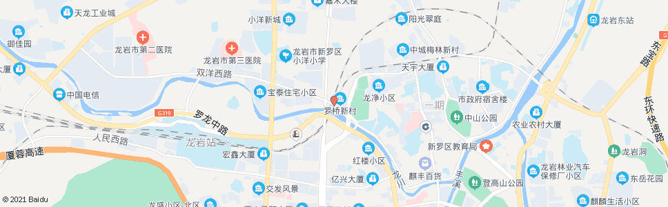 龙岩葫芦新村_公交站地图_龙岩公交_妙搜公交查询2024