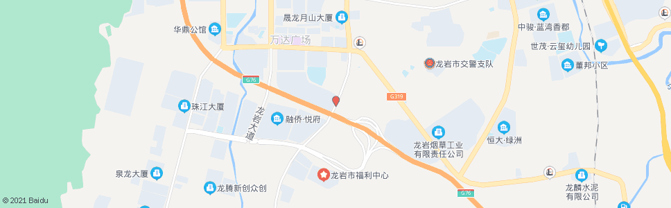 龙岩月山小学_公交站地图_龙岩公交_妙搜公交查询2024