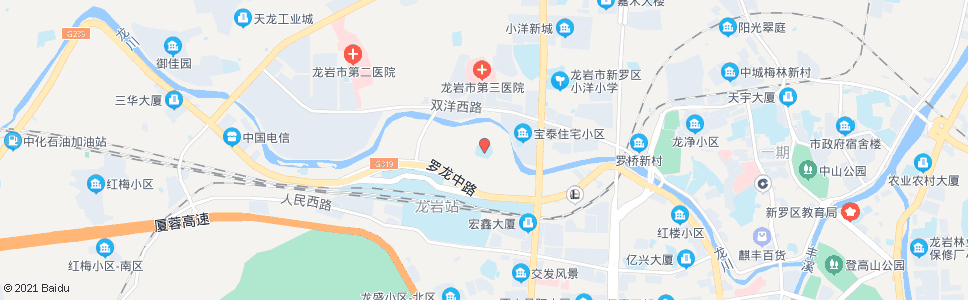 龙岩大洋小学_公交站地图_龙岩公交_妙搜公交查询2024