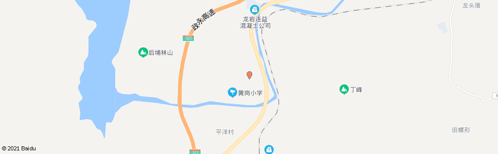 龙岩北洋村_公交站地图_龙岩公交_妙搜公交查询2024